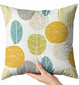 Párnahuzat 45x45 dekoratív boglárka mintás párnahuzat