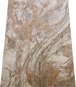 Szőnyeg 120x180 Modern Nappaliba Bézs Csillogó