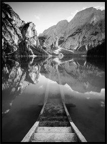 Poszter 21x30 tĂł tĂĄj hegyek tĂŒkrözĆdĂ©s nappali