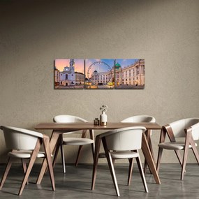 Kép - Austria, Vienna (órával) (90x30 cm)