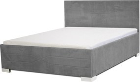 KATI ágy 180x200 cm Fekete Matraccal