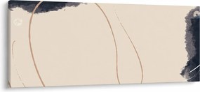 Kép - Bézs absztrakció (120x50 cm)