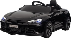 HOMCOM Gyerek Elektromos Autó, Távvezérléses Autó, AUDI RS e-tron GT Gyerek Jármű Biztonsági Övvel, Csengettyűvel, Zenével és Fényszórókkal, maximum 5