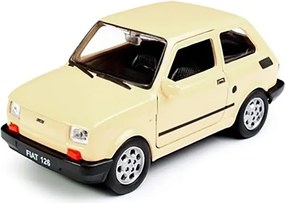 Welly Fiat 126 fém kisautó - Maluch, 1:34