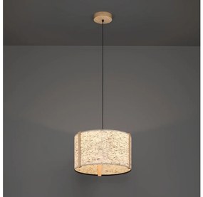 Eglo 390323 - Csillár zsinóron HONTONGAS 1xE27/25W/230V bézs