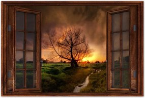 Poszterek 90x60 Tölgy a croissant-ban Nyugat