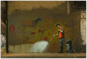 Poszterek 120x80 Banksy Művészet eltávolítása