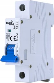 Túláramvédő kapcsoló 1P C10A 415V IP20 10A 4kV Bemko biztosíték