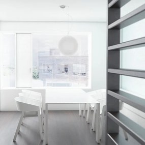 RENDL LUNEA 40 závěsná triplex opálové sklo 230V LED E27 15W