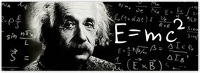 Fotótapéta flizelina 624x219 Albert Einstein E=MC2