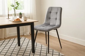 Modern Bársony Szék 44 x 54 x 88,5 cm