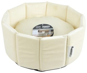 Krémszínű fekhely kutyáknak ø 48 cm – Love Story