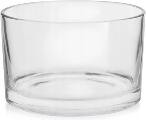 Üveg gyertyatartó Claris 350 ml 11 cm