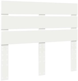 vidaXL Ágykeret fiókkal fejtámlával Fehér 135 x 190 cm Faanyag