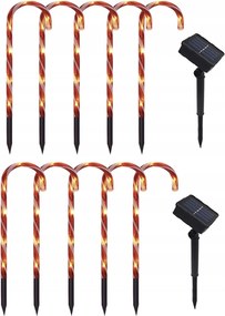 Nagy MikulĂĄs Csajok Napelemes KarĂĄcsonyi FĂŒzĂ©r x10 Led Kerti LĂĄmpĂĄk