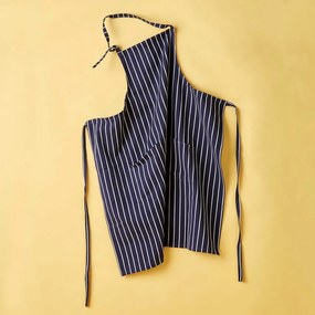 BUTCHERSTRIPE kötény kék 100cm