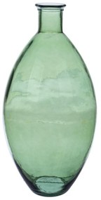 CUVEE zöld üveg váza