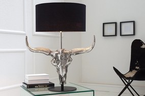 EL TORO fekete asztali lámpa 68cm