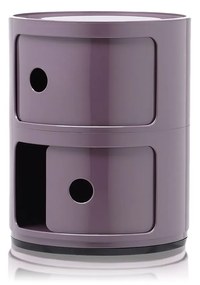 Kartell Componibili 4966 tárolóasztal, 2 tároló rész, több színben Szín: fehér