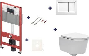 Fali WC szett TECE előtétfalas szereléshez + SAT Brevis WC SIKOTS2W0