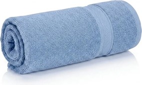 CLARYSSE ELEGANCE törölköző 70x140 cm kék, 100% pamut