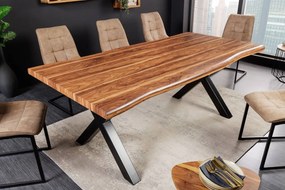 Design étkezőasztal Kaniesa 200 cm dió utánzata - II.osztály