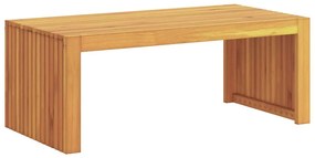 Dohányzóasztal Barna 90 x 45 x 35 cm tömör akácfa