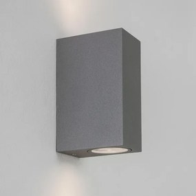ASTRO LIGHTING 1310008 CHIOS Modern Kültéri Fali Lámpa Szürke GU10 IP44