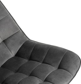 AVENBERG NOLA Étkezőszék szett - 4db, szürke