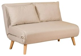 Folde 2 Cream kihúzható kanapé