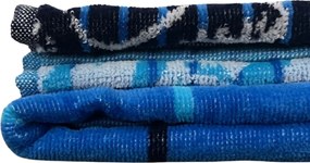 Ischia kék strandtörölköző