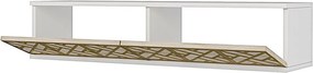Arex 120 - White, Travertine, Gold