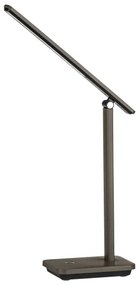 Eglo 900958 - LED Dimmelhető újratölthető lámpa INIESTA LED/3,6W/5V 1800mAh barna