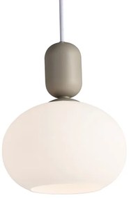 Nordlux - Csillár zsinóron NOTTI 1xE27/40W/230V szürke