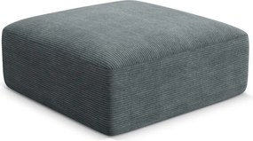 Sötétszürke kordbársony lábtartó Campi – Cosmopolitan Design