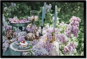 Poszterek keretben 60x40 Virágkompozíció