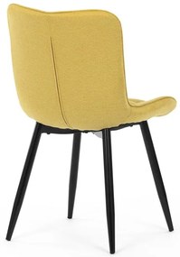 Sárga Szövet Étkezőszék. HC-462 YEL2