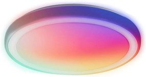 Aigostar LED RGBW fürdőszobai mennyezeti lámpa 24W 230V IP44 DO-val