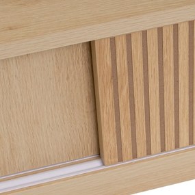 Natúr színű TV-állvány 115x48x40 cm Naroa – Casa Selección