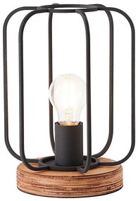 Brilliant - Asztali lámpa TOSH 1xE27/40W/230V nyárfa