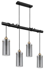 Globo 15564-4H - Csillár zsinóron FANNI 4xE27/40W/230V