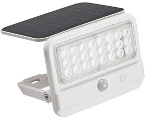Rabalux 77090 - FLAXTON LED 7W 3,7V IP54 fehér napelemes fali lámpa