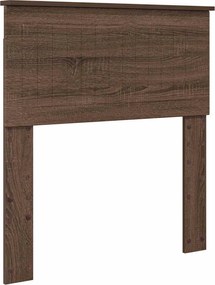 vidaXL Fejtámla Barna Tölgy 80 cm Faanyag