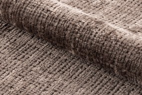 MAZZONI EXPORT CLARA Tompa Barna (Juto 24 szövet)/fekete lábak - MODERN KÁRPITOZOTT KAGYLÓSZÉK LOFT STÍLUSÚ NAPPALIBA/ÉTKEZŐBE/IRODÁBA