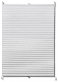 Plisse Roló 90 x 150 cm Fehér Redős Roló