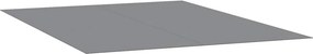 vidaXL világosszürke poliészter geotextília medencealátét 300 x 220 cm