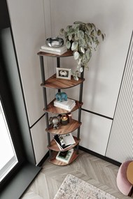 Bookcase 6 Corner - dió polc