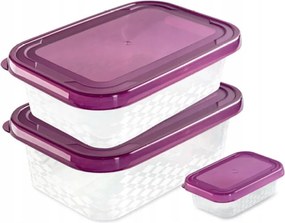 Branq Set Box Ori 3x 0,1L+1,5L+1,75L fialová