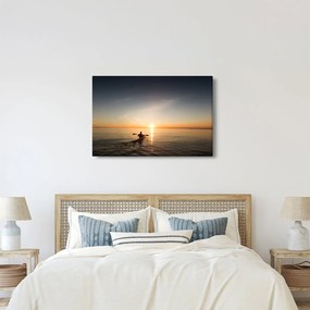 Kép a kenuzók naplementekor (90x60 cm)