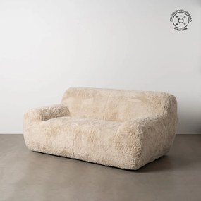 Bézs kanapé 185 cm Teddy – Ixia
